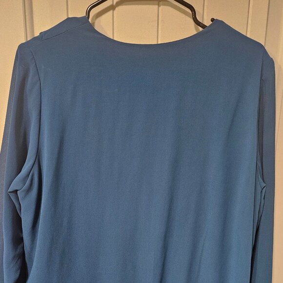 Blue/ turquoise blouse - Picture 3 of 3